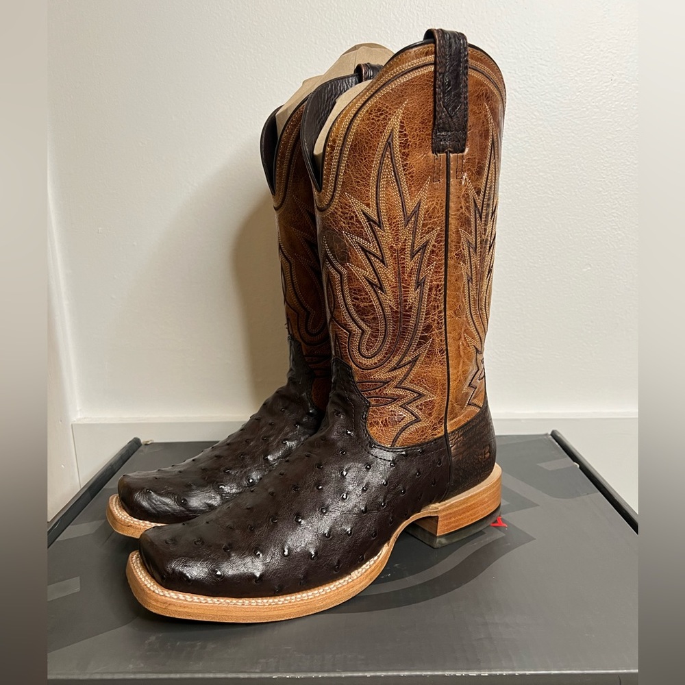Ariat® Men's Relentless All Around Full Quill Ostrich Boots